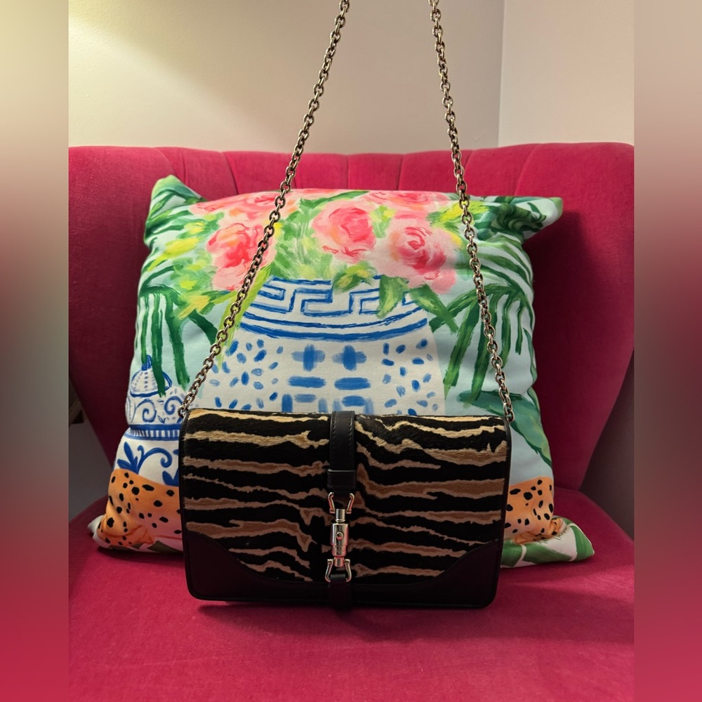 Gucci Pony Hair Broadway Bag